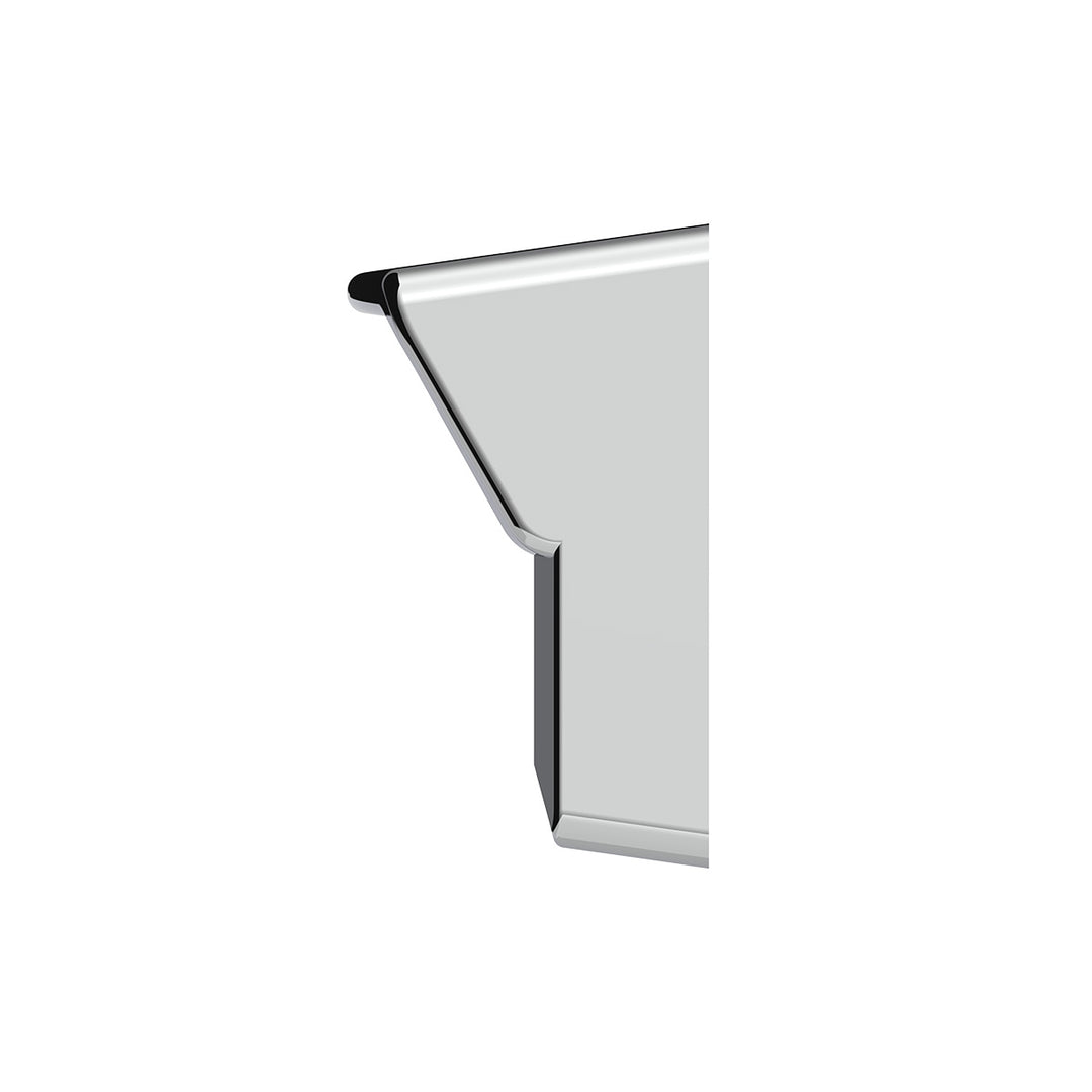 Chrome Plastic Switch Label Covers With Visor For 2005 &amp; Older Kenworth (6-Pack)