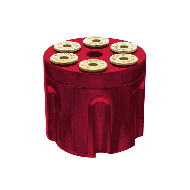 Gun Cylinder 13/15/18 Speed Gearshift Knob - Candy Red