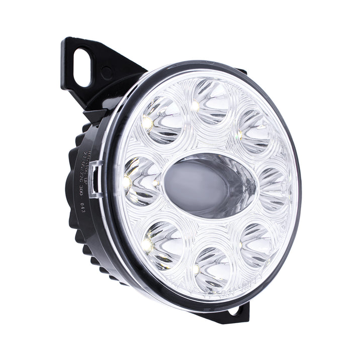 9 LED Projector Fog Light With LED Position Lights For Peterbilt 579/587 &amp; Kenworth T660 - Chrome