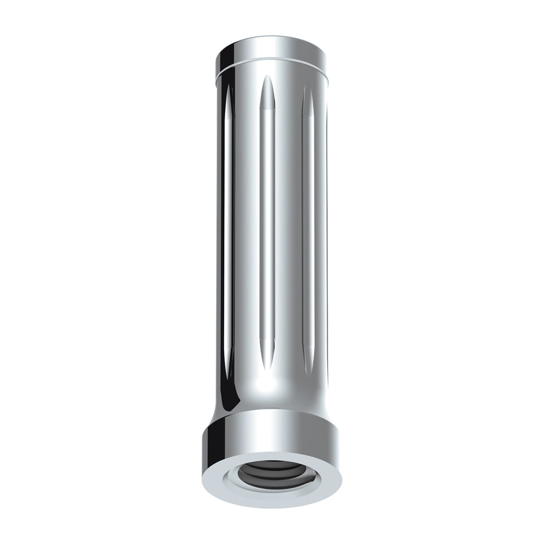 M30 x 3.5 Thread-On Dallas Style Gearshift Knob - Chrome (Bulk)