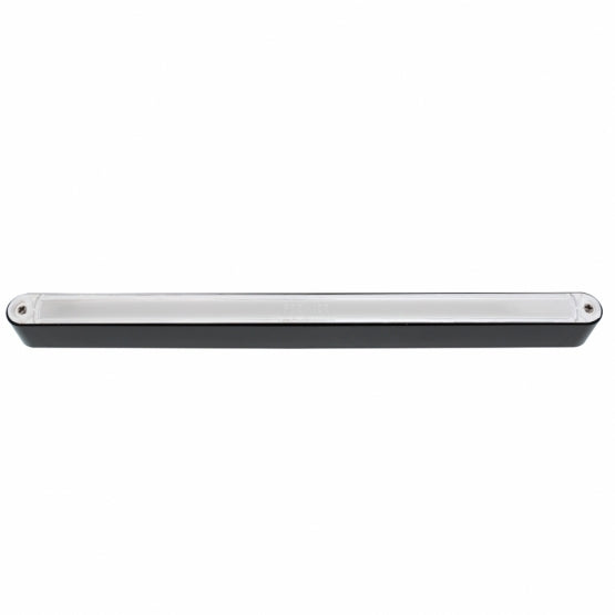 24 LED 12" GloLight Bar With Black Housing - Amber LED/Clear Lens