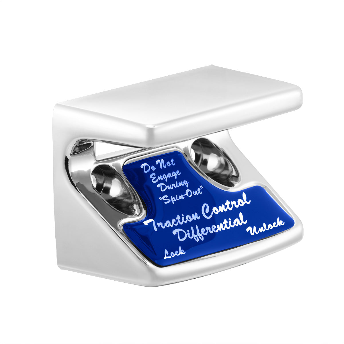 "Traction Control Differential" Switch Guard With Blue Sticker