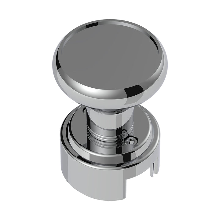 Thread-On Gearshift Knob &amp; Adapter For Eaton Fuller Style 13/15/18 Shifter - Chrome