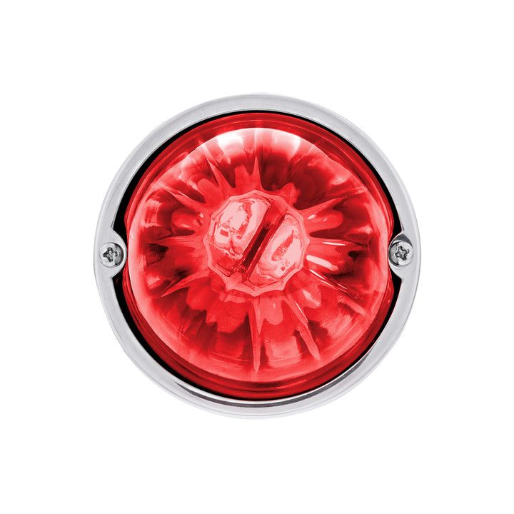 UltraBurst Glass Watermelon Light Flush Mount Kit - Red LED/Red Lens
