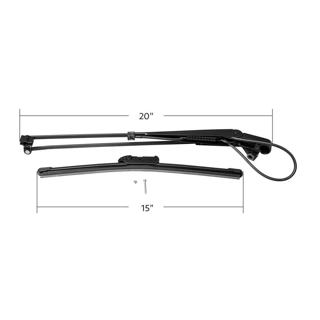 Wiper Arm Assembly With Wiper Blade For 2007-2020 Kenworth W900 - Passenger