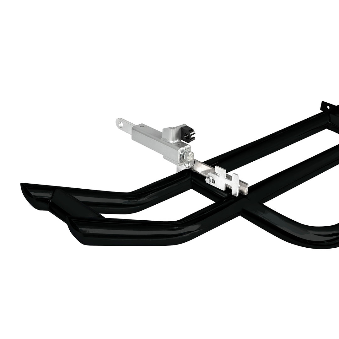 HighwayShield I15 - Matte Black Grille Guard &amp; Bracket Kit For 2012-2021 Peterbilt 579