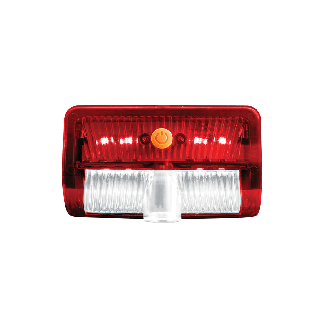 9 LED Interior Door Light With American Flag Courtesy Projector Light For 2006+ Kenworth &amp; Peterbilt Trucks