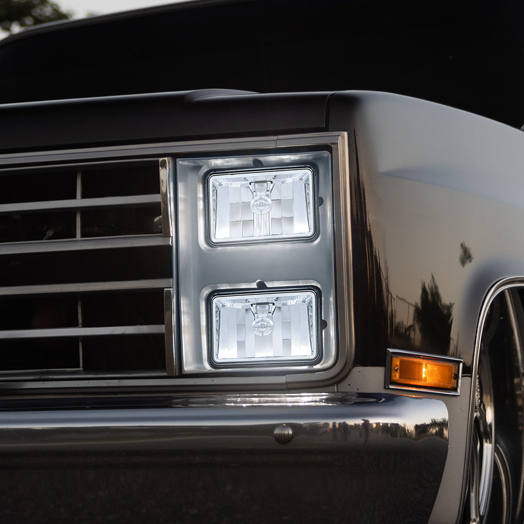 ULTRALIT - Single High Power CREE LED 4" x 6" Headlight - Low Beam