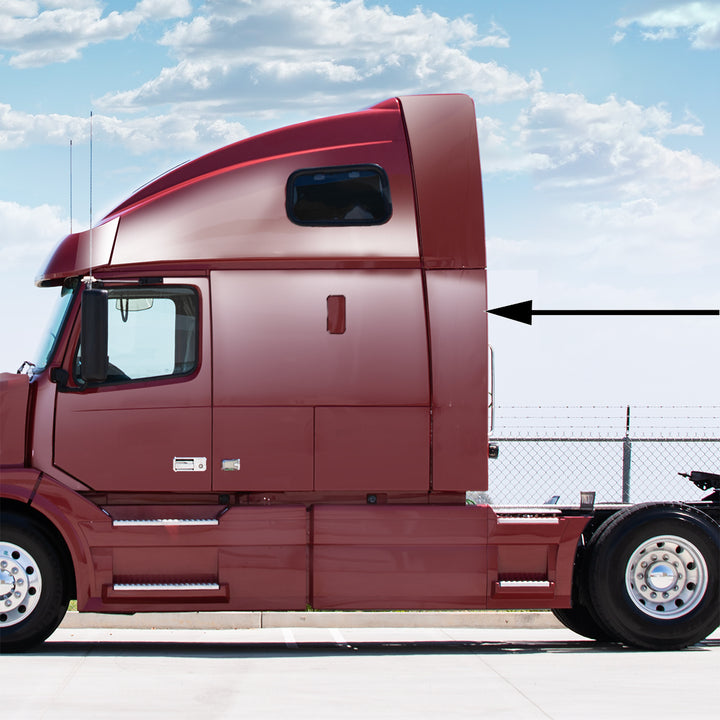 Lower Side Cab Fairing Extension For 2003-2017 Volvo VNL - Driver