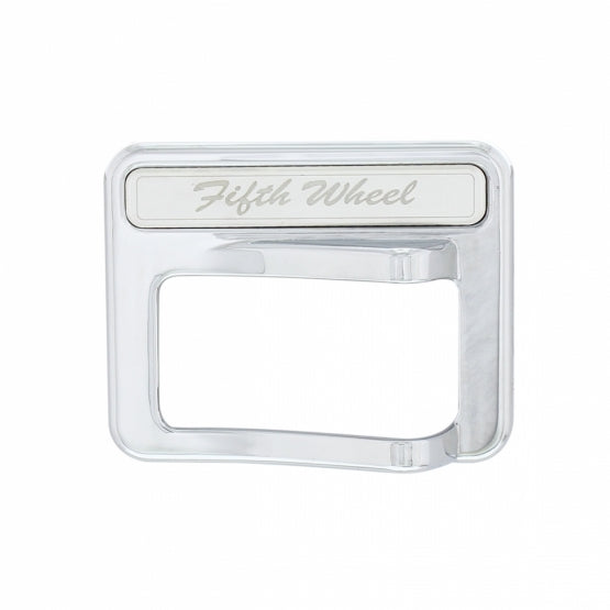 Chrome Rocker Switch Cover For Peterbilt 579 (2013-2019) &amp; 567 (2014-2018) - Fifth Wheel