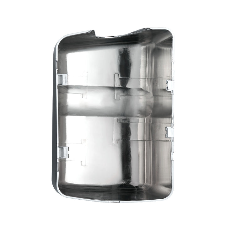 Chrome Plastic Bottom Mirror Post Cover For 2000-2010 International 9200I/9400I/9900I - Driver