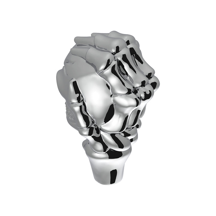 1/2" - 13 Thread-On Skull Shift Knob - Chrome (Bulk)