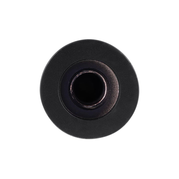 1/2" - 13 Thread On Flame Gearshift Knob - Black With Chrome Flame