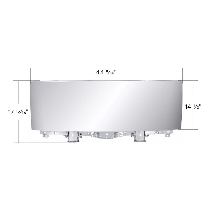 Steel Front Panel Assembly For 2008-2024 Isuzu NPR (ELF 200/300) - Chrome