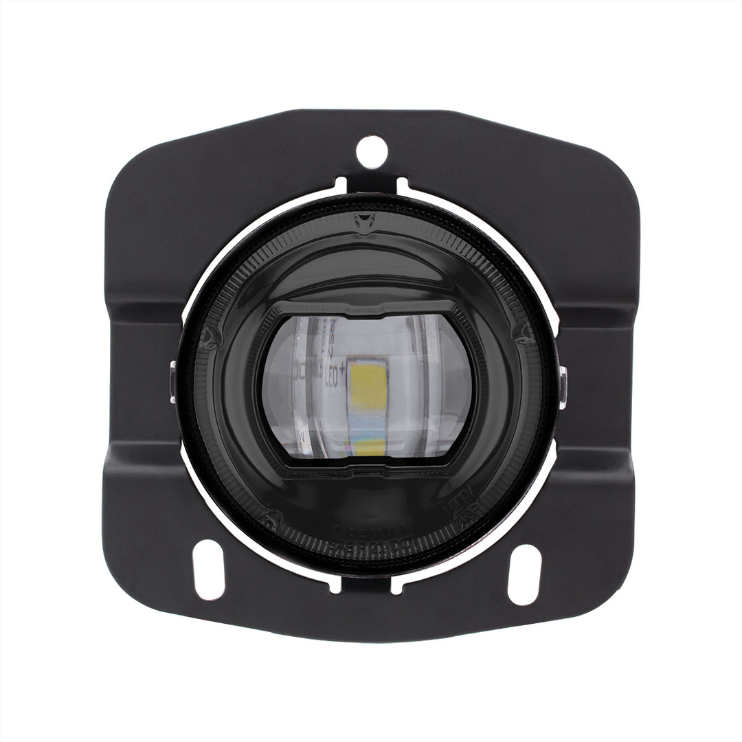 LED Fog Light For 2013-2022 Kenworth 1st Gen T680 - Competition Series - Black