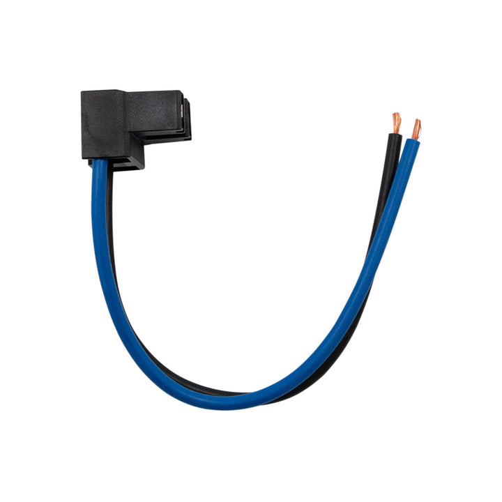 2 - Wire Universal H7 Halogen Bulb Headlight Connector. Two Pins at 90° Angle
