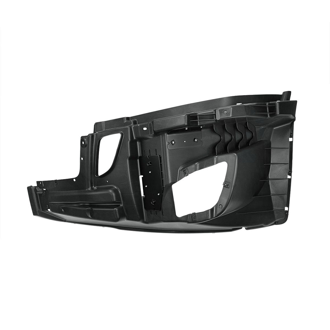 Bumper Reinforcement With Fog Light &amp; Wheel Aero Trim Holes For 2018-2024 Freightliner Cascadia - Driver