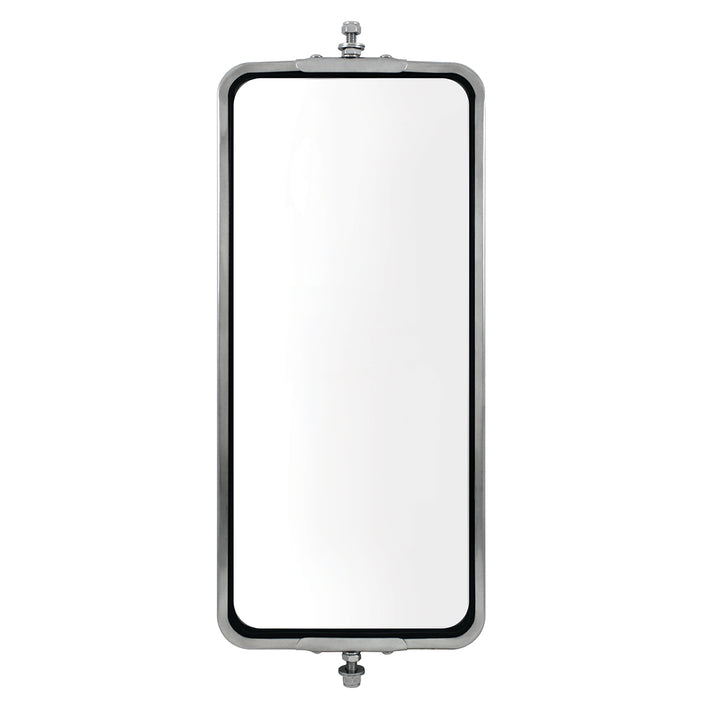 7" x 16" 430 Stainless Steel West Coast Style Mirror - Non Heated