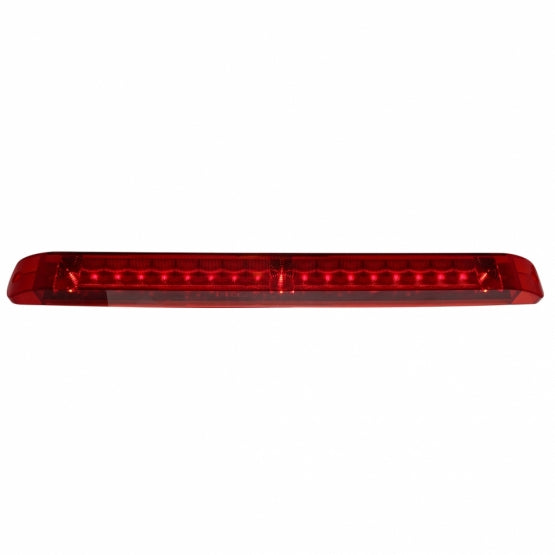 19 LED 17" Light Bar (Stop, Turn &amp; Tail) - Red LED &amp; Lens
