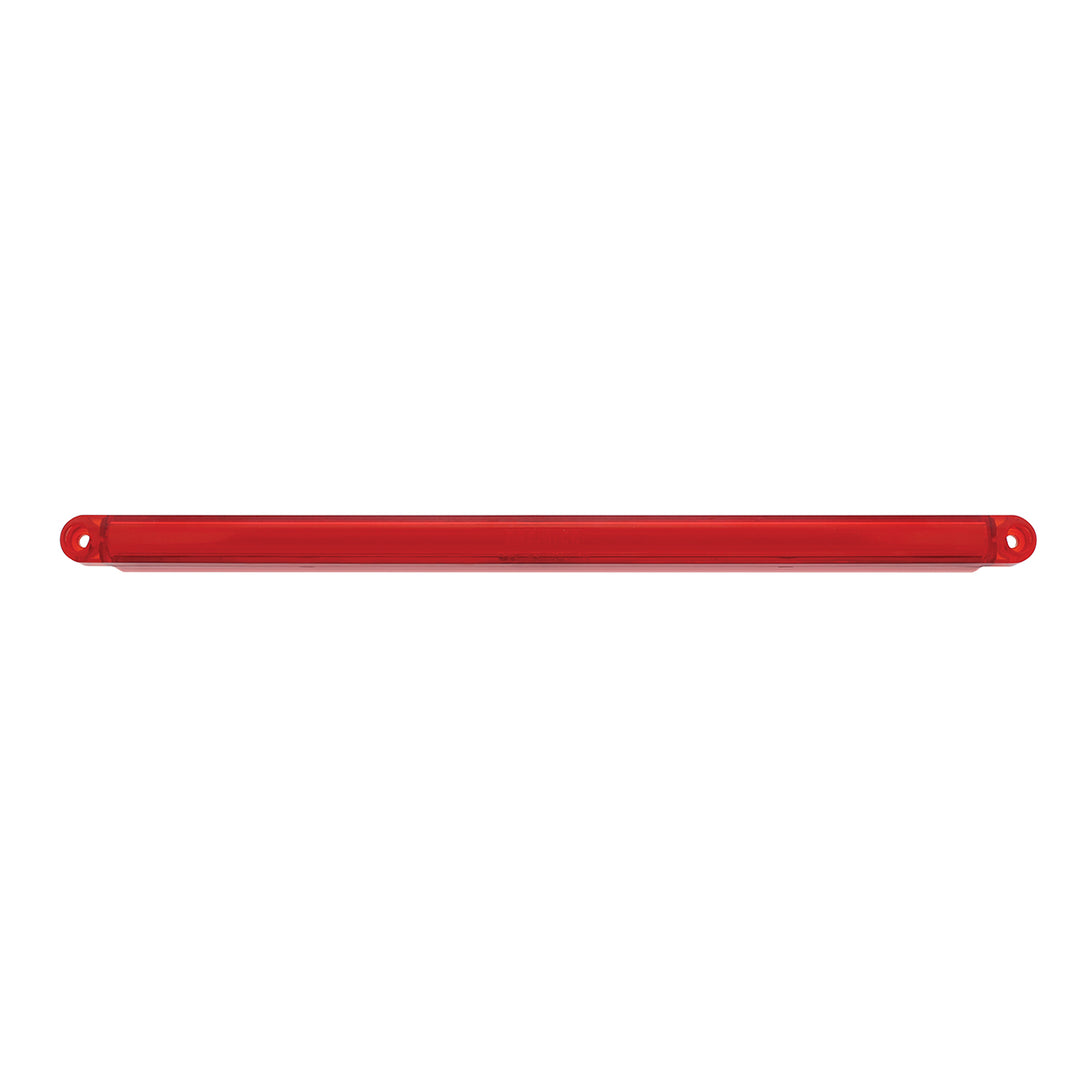 24 LED Dual Function 12" GloLight Bar (Stop, Turn &amp; Tail) - Red LED/Red Lens (Bulk)