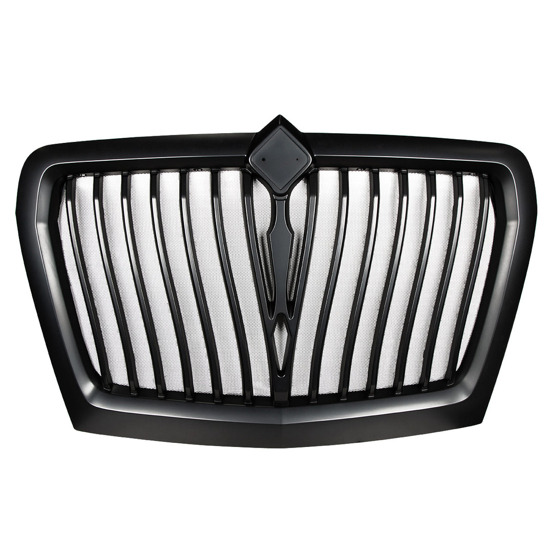 Black Curved Style Grille With Bug Screen For 2018-2025 International LT