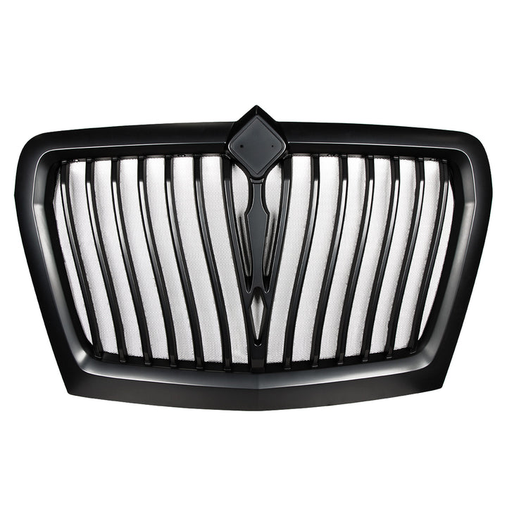 Black Curved Style Grille With Bug Screen For 2018-2025 International LT