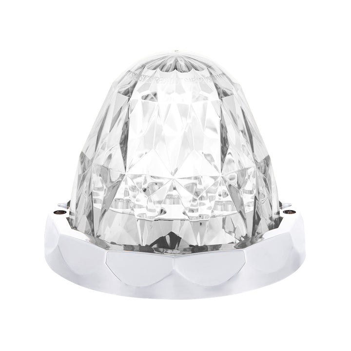 19 LED Dual Function Crystal Watermelon Light Kit With Bezel - Red LED/Clear Lens