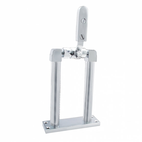 9" Chrome Air Horn Valve Lever With Stand Set