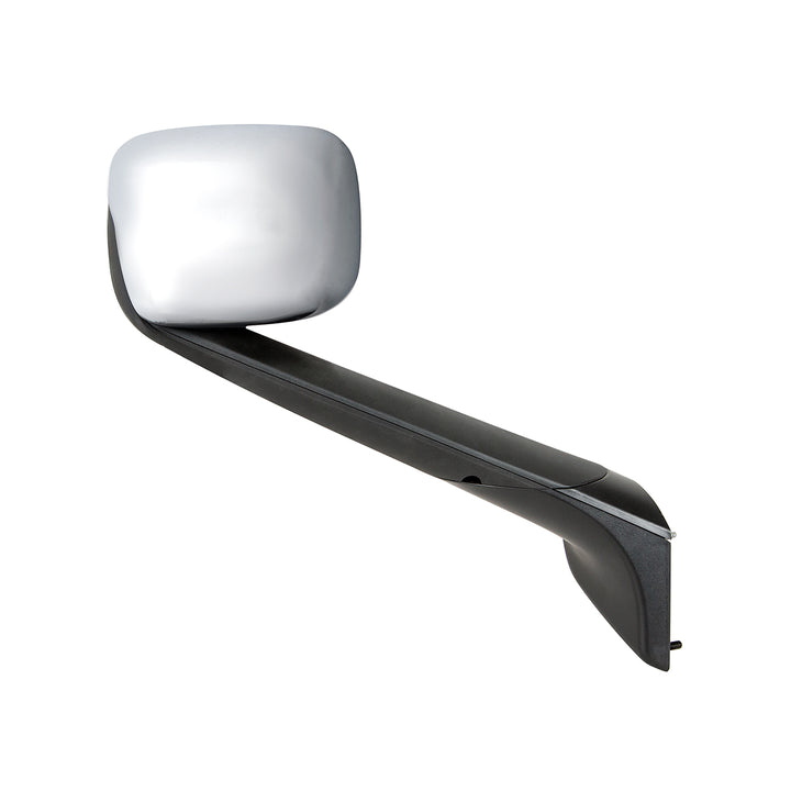 Chrome Hood Mirror With Heated Lens For 2018-2025 Freightliner Cascadia - Passenger