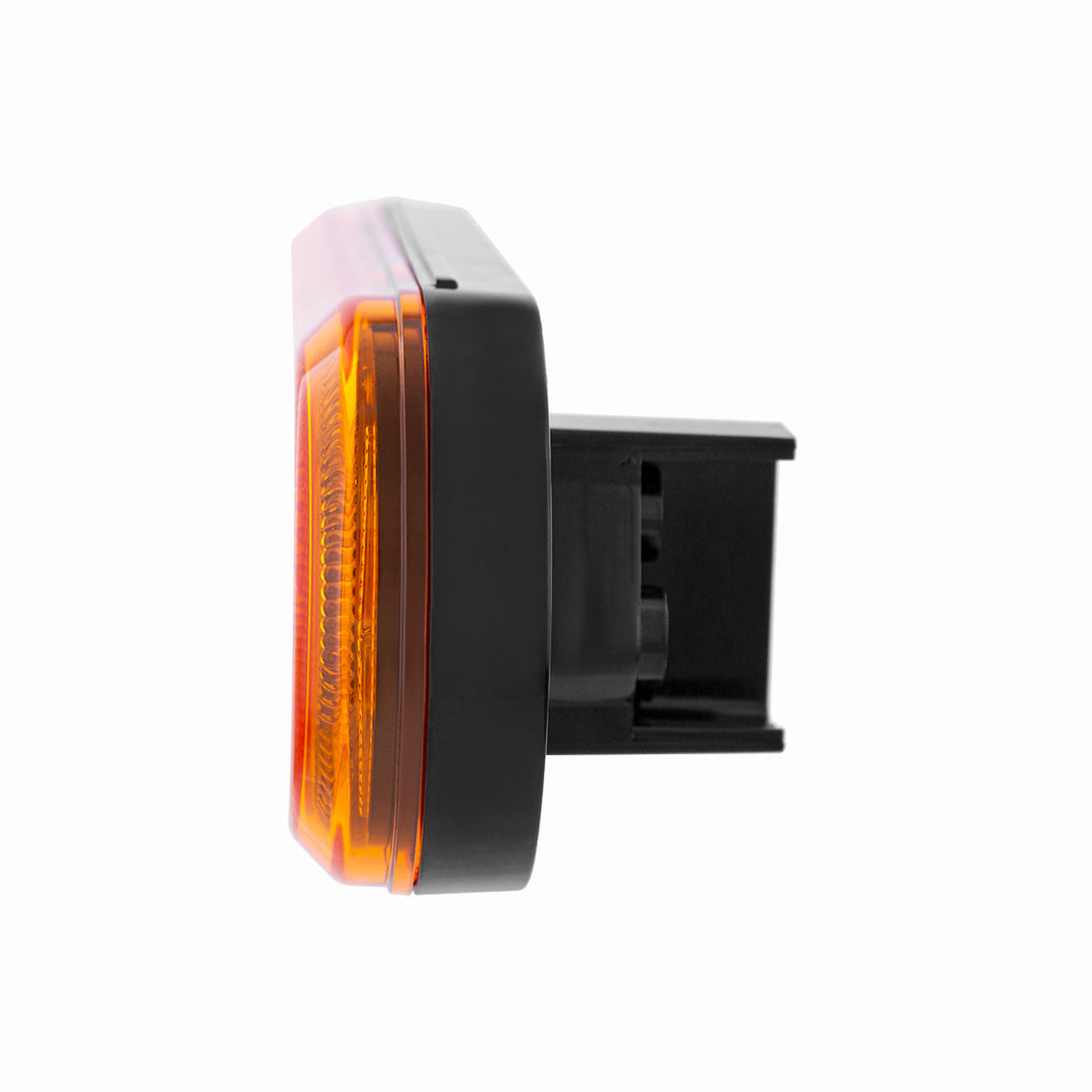 30 LED 6" Oval Lumos Light I - Series (Turn Signal) - Amber LED/Amber Lens