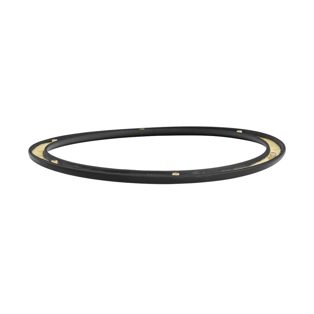 18" Black Leather Replacement Rim For United Pacific Leather Rim Steering Wheels