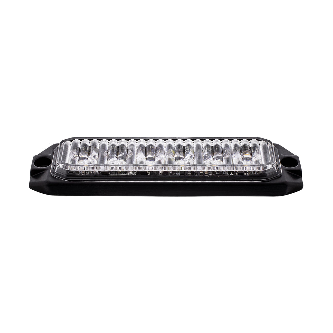 6 High Power LED "Competition Series" Slim Warning Light - White