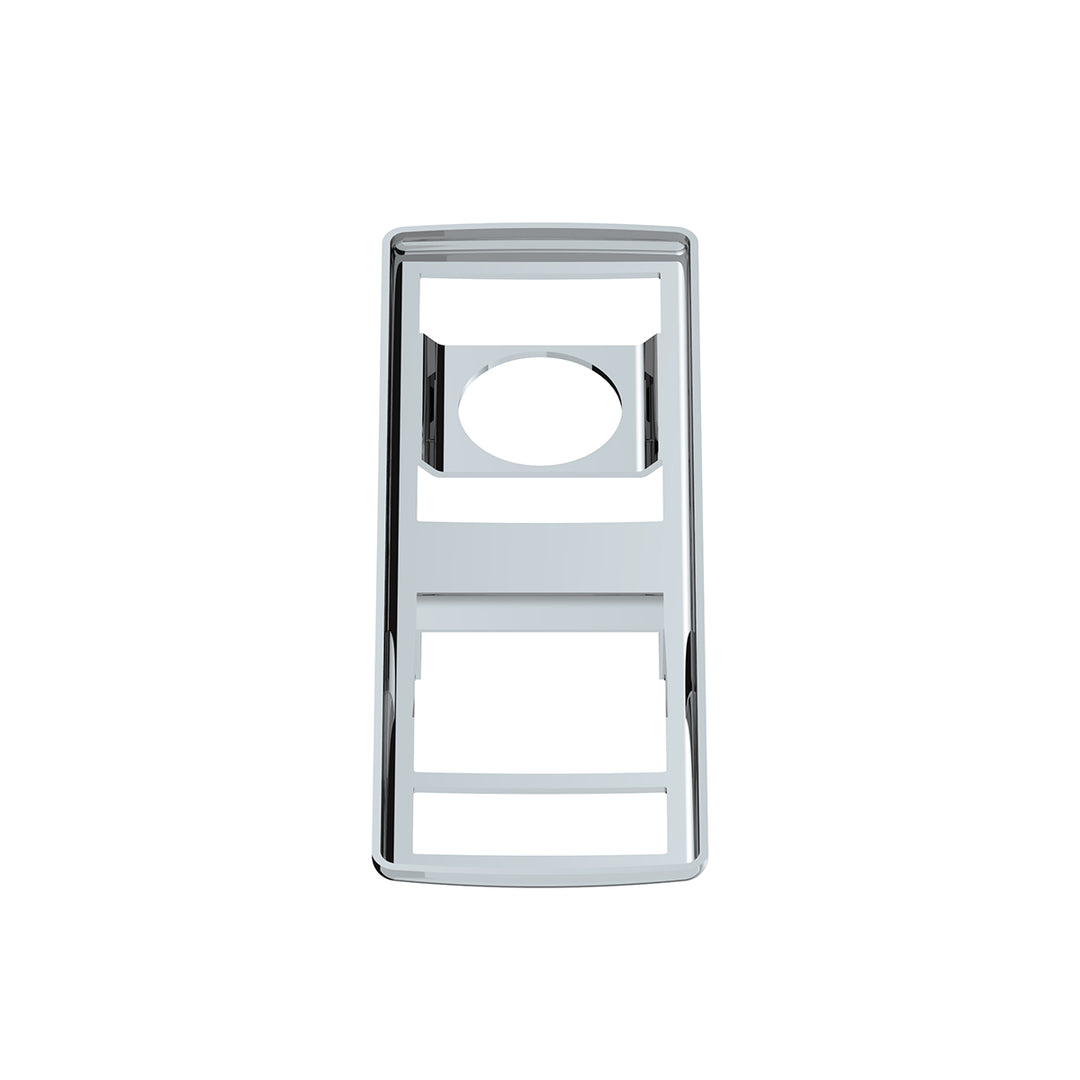 Chrome Door Switch Cover With Power Windows/Mirrors/Door Locks For 2018-2025 Freightliner Cascadia - Driver