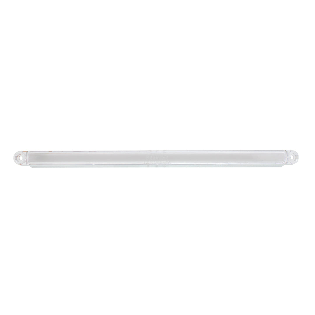 24 LED Dual Function 12" GloLight Bar (Stop, Turn &amp; Tail) - Red LED/Clear Lens (Bulk)