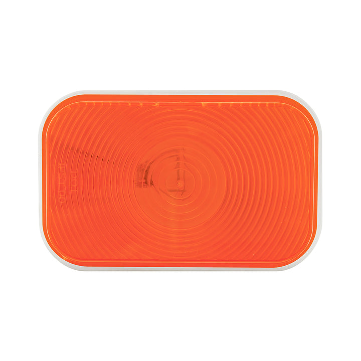 Rectangular Turn Signal Light - Amber Lens (Each)