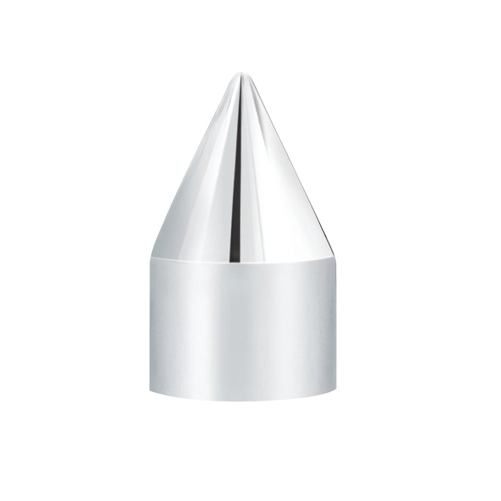 1/2" x 1-7/16" Chrome Plastic Spike Nut Cover - Push-On (Bulk)