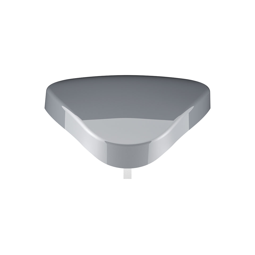 Plastic Cover For 9/10/13/15/18 Speed Gearshift Knob - Liquid Silver