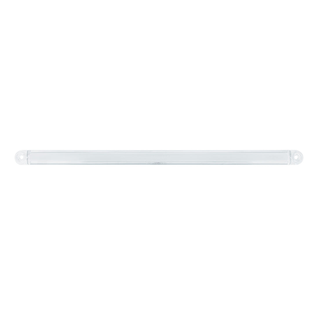 24 LED Dual Function 12" GloLight Bar (Turn Signal) - Amber LED/Clear Lens (Card)