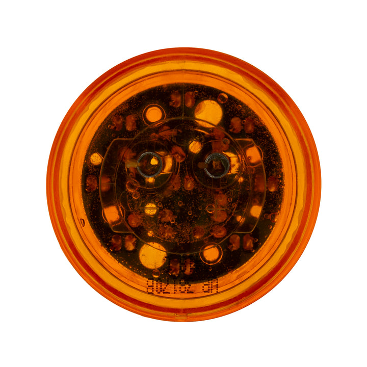 9 LED 2" Round Light (Clearance/Marker) - Amber LED/Amber Lens (Bulk)