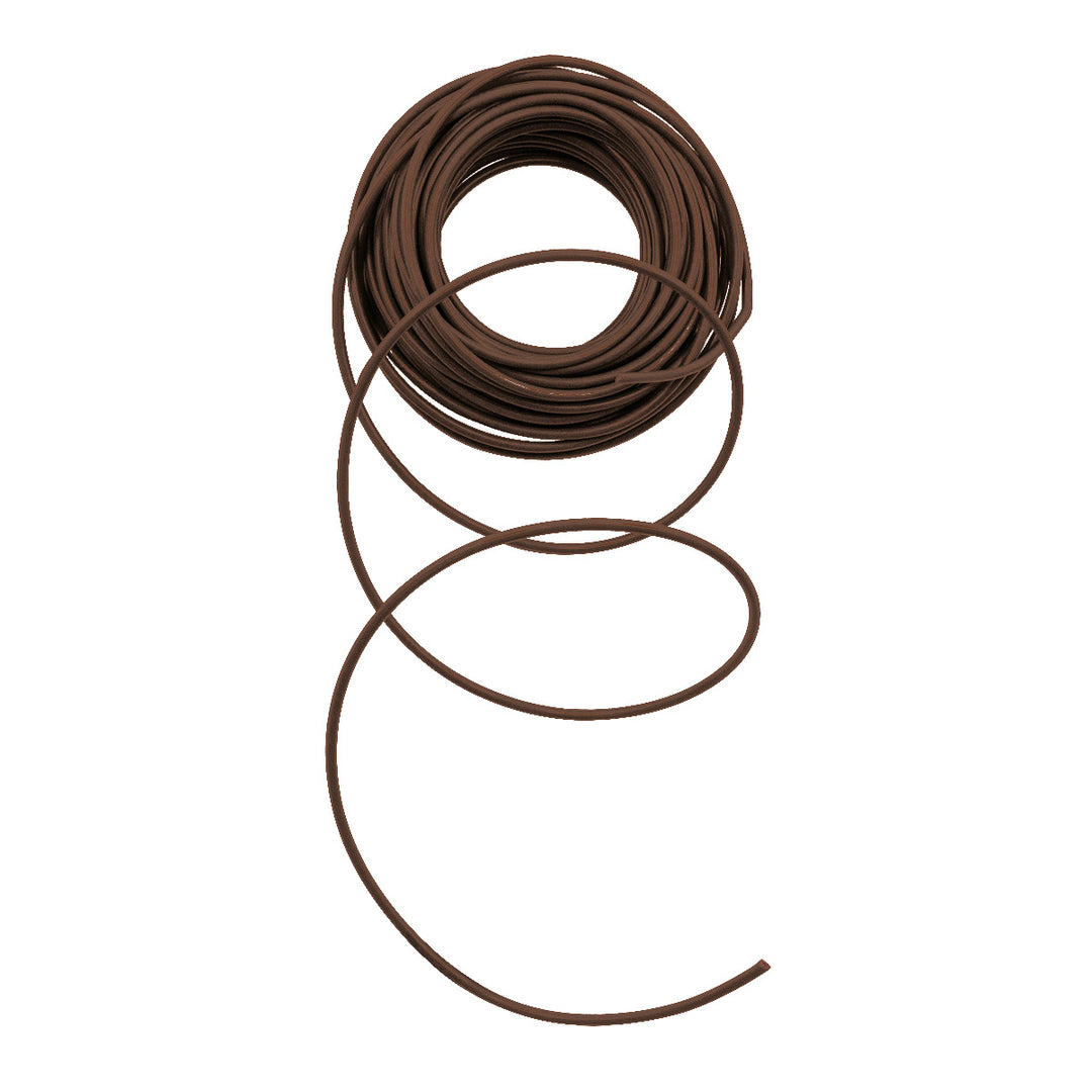 Primary Wire - Rated 80°C 18 AWG, Brown 30 Ft.