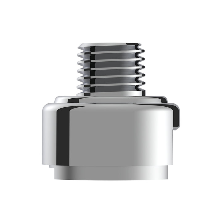 M30 x 3.5 Thread-On Gearshift Knob Chrome Mounting Adapter For Eaton Fuller Style 13/15/18 Speed - Vertical (Bulk)