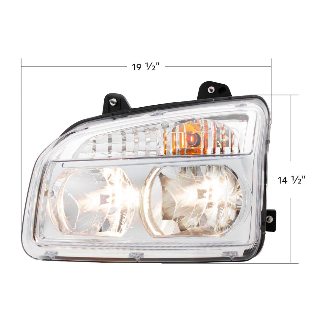Headlight Assembly For 2015-2025 Kenworth T880 - Driver