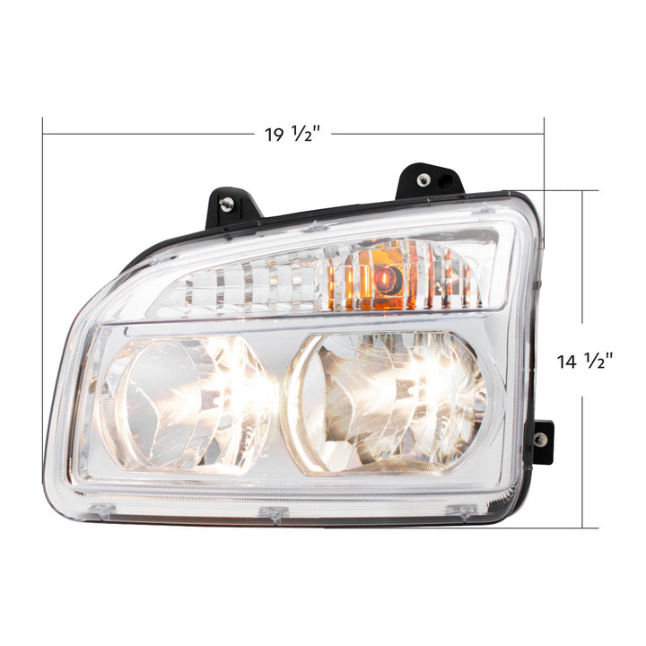 Headlight Assembly For 2015-2025 Kenworth T880 - Driver