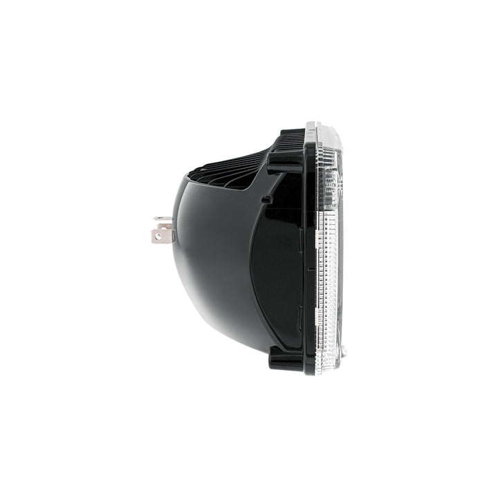 ULTRALIT - Heated 4" x 6" LED Headlight With Polycarbonate Lens &amp; Housing - Low Beam
