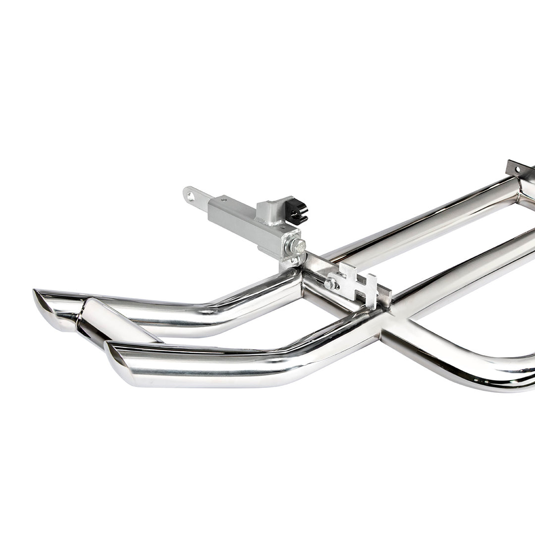 HighwayShield I20 - 304 Stainless Steel Grille Guard &amp; Bracket Kit For 2012-2021 Peterbilt 579