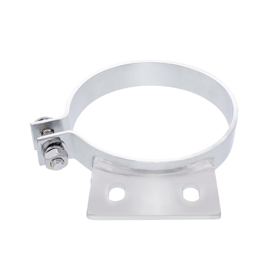 6" Chrome Exhaust Clamp For Peterbilt