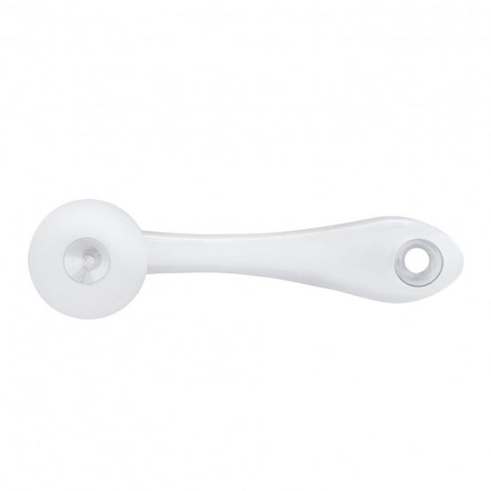 Chrome Die-Cast Window Crank With 3/8” Square Adapter - Indented