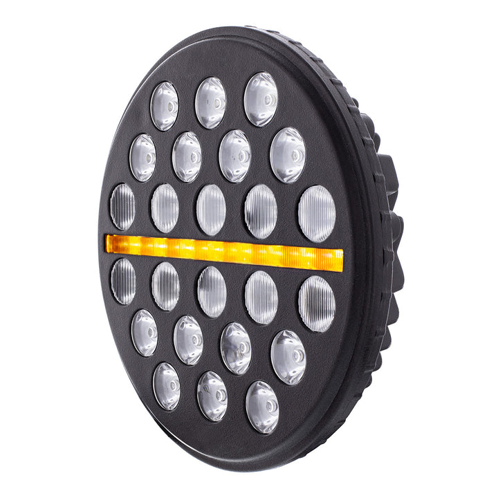 ULTRALIT - 24 High Power LED Circular Light With Dual Color LED Position Light Bar