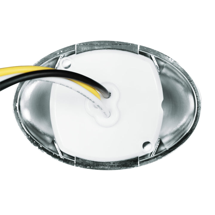 4 LED Double Fury Light (Clearance/Marker) - Amber &amp; White LED/Clear Lens