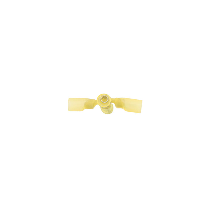 12-10 AWG 4 - Way (X) CS Heat Shrink Connector - Yellow (5-Pack)